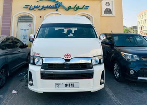 Interactive Route Map for Car Lift Services in Dubai