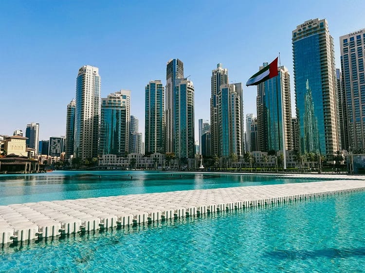 downtown dubai - best places to visit in dubai using car lift services